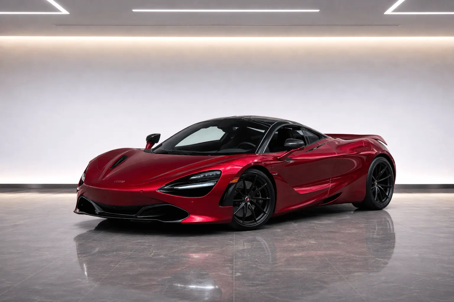McLaren 720S in VELO showroom